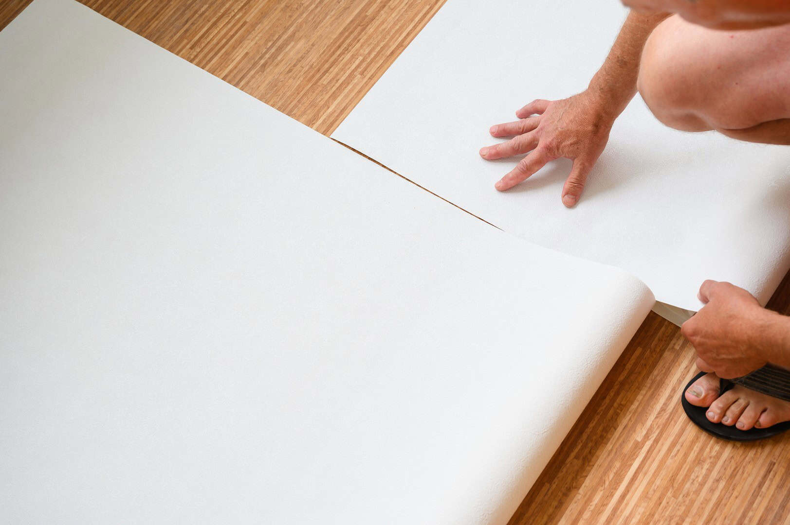 Professional wallpaper hanging and wall preparation in Colchester - project image 3